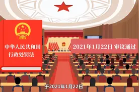 信阳市司法局《行政处罚法》微动漫视频封面