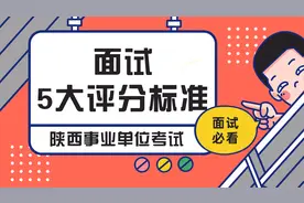 陕西事业单位面试5大评分标准，注意别踩雷区！视频封面