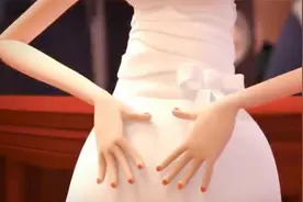 喜剧片：过气女明星走红毯，肚子不舒服咕咕叫，她萌生大胆的想法视频封面