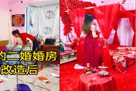 90后农村美女买不起新房，亲自动手翻新老屋，翻新后让人大吃一惊视频封面