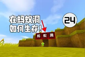 迷你世界：在蚂蚁洞如何生存第24期，皮皮余打败二龙获得龙骨！视频封面