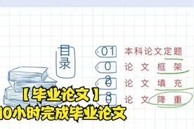 【毕业论文】10小时完成毕业论文视频封面
