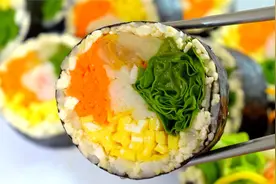 一人食早餐！快收下这份沙拉紫菜卷饭指南，带出门吃很方便呢！！视频封面