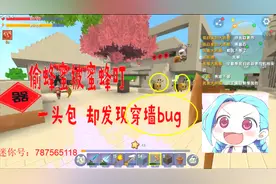 迷你世界联机18 偷蜂蜜被蜜蜂叮 却意外发现迷你世界穿墙bug