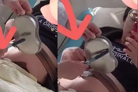 神操作！广东一医生对着孕妇肚子敲锣打鼓，喊宝宝起床“搬家”视频封面