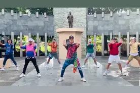 抖音最火 AMPUN BANG JAGO - BOOM BOOM BOOM 舞视频封面