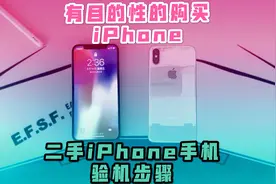 【小星】有目的性的购买，关于iphone的版本知识以及验机的方法。视频封面