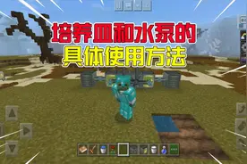 我的世界：天启无尽幻境培养皿和水泵的使用方法，从此不缺作物！