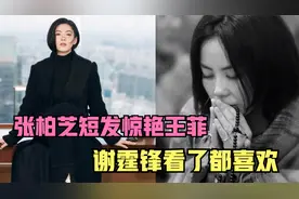 美出天际！张柏芝短发惊艳王菲，谢霆锋看了都喜欢视频封面