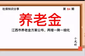 第84期：江西省养老金方案公布，两增一降一细化视频封面
