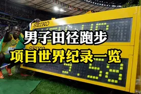男子田径跑步项目世界纪录一览，看看哪个最难破，人类极限在哪里视频封面
