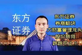 东方证券 券商板块大财富管理龙头 股价奈何跌跌不止？#股票视频封面