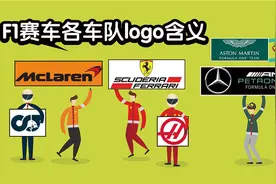 F1赛车各车队标志的含义，有历史悠久纪念故人的，还有像海底捞的