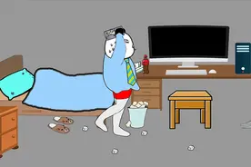 【沙雕动画】在家工作的真实状态~视频封面