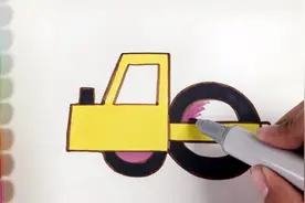 儿歌多多汽车简笔画压路机 小王子学画超厉害工程车视频封面