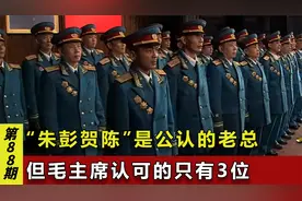 开国十大元帅中，四位是公认的“老总”，毛主席只承认三位视频封面