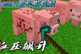 我的世界：dream最早期视频，看完血压升到10000视频封面