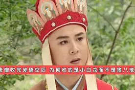 唐僧收完孙悟空后，为何收的是小白龙而不是猪八戒呢？视频封面