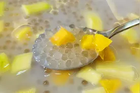 芒果椰汁西米露，在家自己就能做，鲜香Q弹又营养，冰爽好喝视频封面