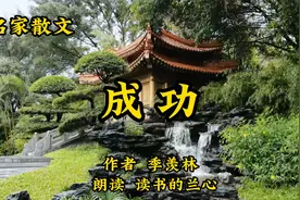 名家经典散文《成功》，季羡林，业精于勤荒于嬉，行成于思毁于随视频封面