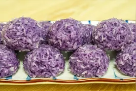 1个紫薯1碗糯米，简单一做，软糯香甜，早餐不用去外面买了视频封面