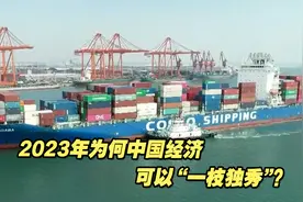 2023年全球经济前景堪忧，为何中国经济能“一枝独秀”？视频封面