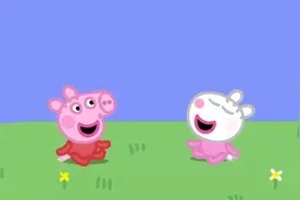 佩奇：苏西和佩奇从小就是好朋友，一起学会了走路说话，太棒了！