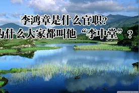 李鸿章是什么官职？为什么大家都叫他“李中堂”？视频封面