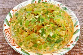 教你青椒鸡蛋焖子，拌面条，沾馒头，拌米饭超下饭，上桌就吃光