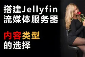 手把手教你搭建 Jellyfin 流媒体服务器，媒体库内容类型的选择