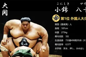 日本相扑界的外国人力士：第1位外国人大关 --小錦 八十吉视频封面