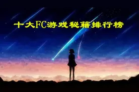 十大FC游戏秘籍，早点知道这个，玩FC游戏就简单多啦