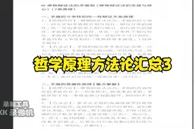 哲学原理方法论汇总第3集视频封面