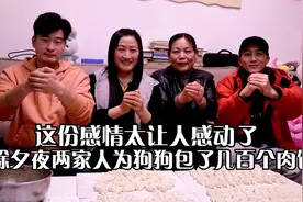 农村兄弟忙活一天，为10只狗子准备年夜饭，狗狗也要欢喜过大年视频封面