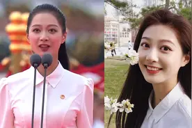 领诵员冯琳，中传播音系大三在读，从小成绩优异视频封面