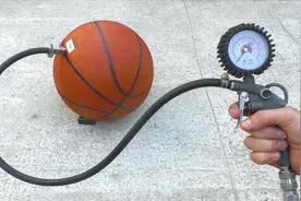 极限实验室：将篮球打爆到底要多大气压？差点把自己炸飞。