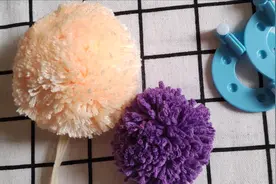 你知道那种毛线球是怎么做出来的吗？毛线球做法教程，新手可以做视频封面