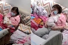 宝妈再三叮嘱月嫂宝宝睡觉就放下，一看监控心要碎了：太不负责！视频封面