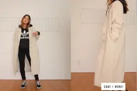 穿搭教程：黑色连帽卫衣，搭配黑色紧身裤，加一件白色风衣视频封面