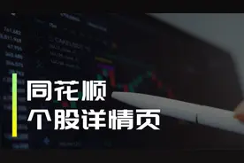 【股票入门】06集 同花顺软件-个股详情页