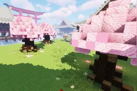 我的世界：简单易懂，教你如何制作超好看的简易樱花树