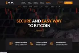 如何制作加密货币响应的HTML网站模板视频封面