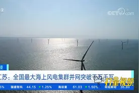 江苏：全国最大海上风电集群并网突破千万千瓦|正点财经视频封面