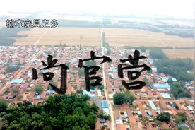 我的家乡是榆木家具之乡：4k高清航拍山东临清松林镇尚官营视频封面