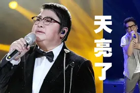 韩红公益歌曲《天亮了》，沙宝亮真情演唱，现场观众潸然泪下视频封面
