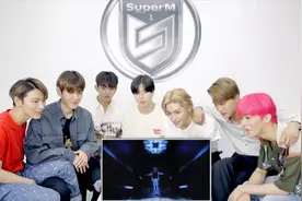 SuperM《100》MV全员Reaction，成员们反应太可爱了！