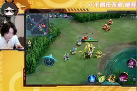 展示吕布白金战甲星元皮肤，大招开团天神下凡三连决胜