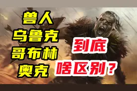 哥布林，奥克和乌鲁克，兽人到底有些什么种类，中土神话第150期视频封面