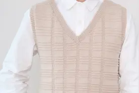 毛儿手作【第M563期】棒针编织流年-时了男士马甲视频教程视频封面