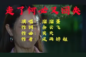 最伤感歌曲 溜溜蛋《走了何必又回头》有多少人已经哭到无眼泪了